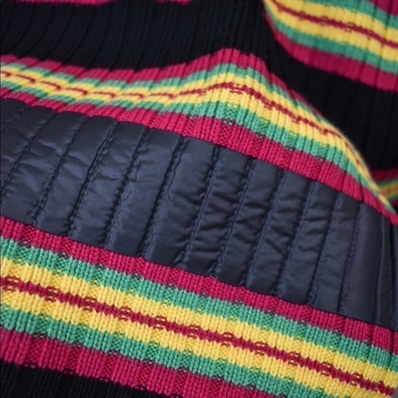 MARCO DE VINCENZO Knit Ribbed Stripe Skirt - Picture 9 of 13